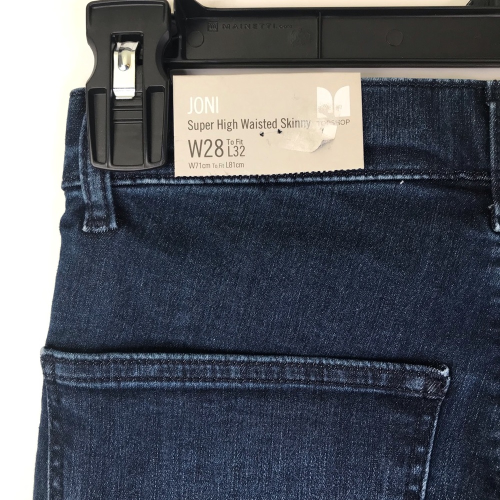 NWT Topshop Moto Joni High Waisted Skinny Jeans - Picture 6 of 6